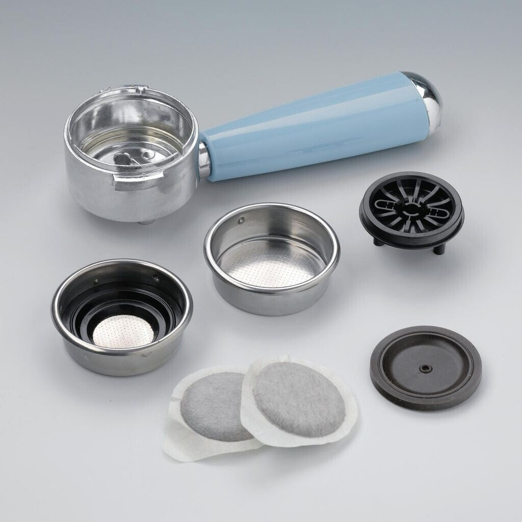 Macchina da caffè espresso Vintage Celeste -