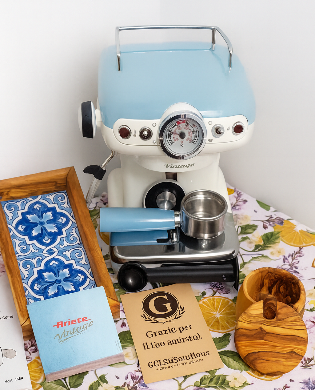 Bundle Freschezza Mediterranea – Ariete Vintage + Legno d’Ulivo - E ARRIVATO IL BLACKFRIDAY 30% DI SCONTO!!