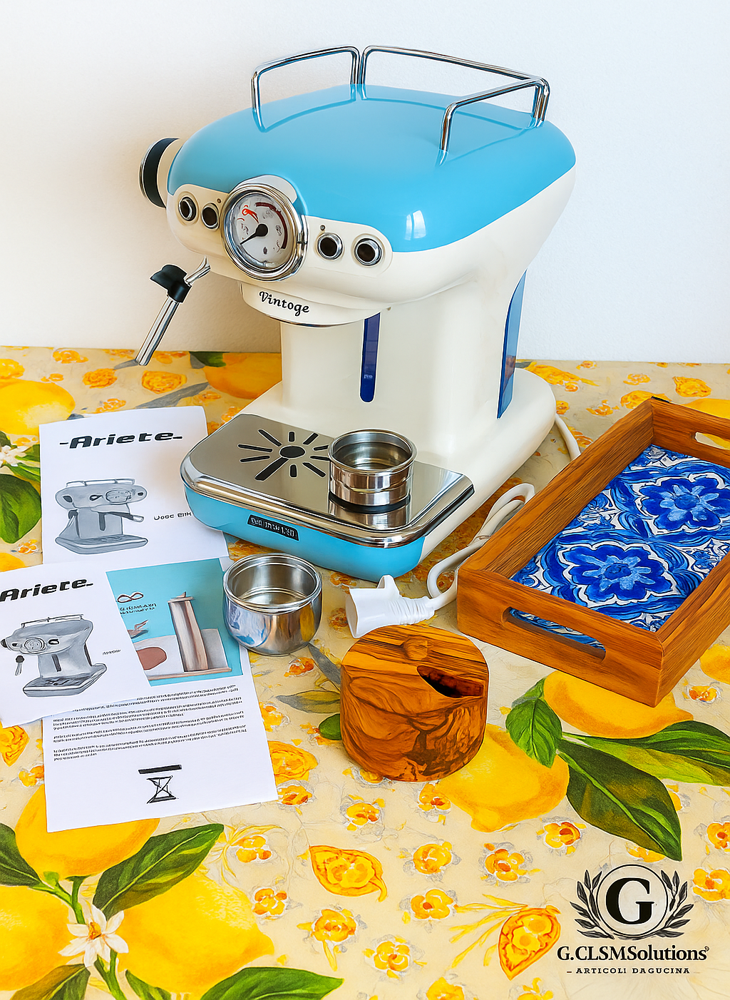 Bundle Freschezza Mediterranea – Ariete Vintage + Legno d’Ulivo - E ARRIVATO IL BLACKFRIDAY 30% DI SCONTO!!